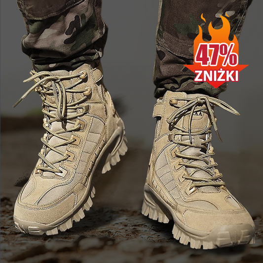 45% zniżki🎁Męskie wodoodporne buty bojowe z ochroną przed przebiciem, buty wojskowe (wyższa wytrzymałość)