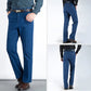 【🔥30-40】👖Męskie proste dżinsy z wysokim stanem