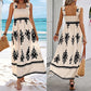 🏖️Letnie sukienki bez rękawów z nadrukiem dla kobiet👗