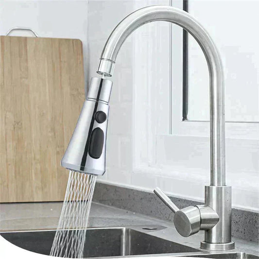 💦720° Rotatable 3 Function Kitchen Faucet Spray Head