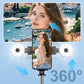 Statyw Bluetooth Selfie Stick ze światłem wypełniającym LED