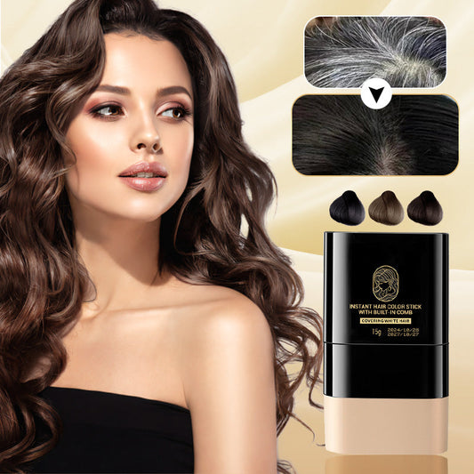 🔥✨Natychmiastowy Stik do Koloryzacji Włosów z Wbudowanym Grzebieniem