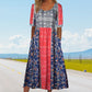 ✨Eleganckie teksturowane sukienki Premium z nadrukiem w stylu boho