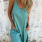 👗 Luźny kombinezon z bawełny i lnu