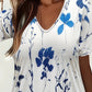 🔥[XL-4XL]👗🌼 Damska sukienka w kwiaty ✨