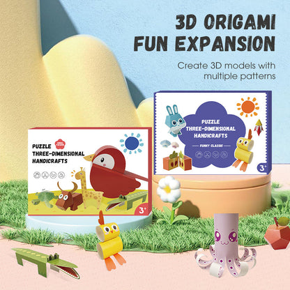 🔥 Ręcznie robiona książka origami 3D – wyjątkowa dekoracja i idealny prezent! 🎁📖