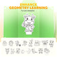 🔥Nowe aktualizacje 🔥👶✨Pull String 3D Geometry Learning Book