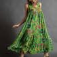 【M-4XL】💟Luźny kombinezon bez rękawów w kwiaty w stylu vintage